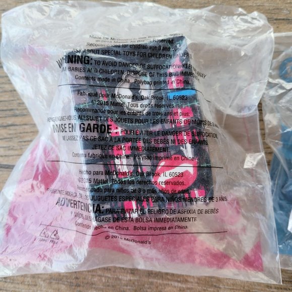 2015 McDonalds Happy Meal Despicable Me Minions #2 Talking Bob & Monster High #6 - Picture 5 of 6